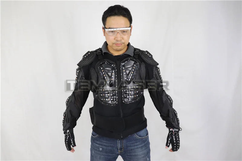 Digital LED Luminous Armor Light Up Jacket Glowing Costumes Suit Bar Nightclub Party Performance Costume suit