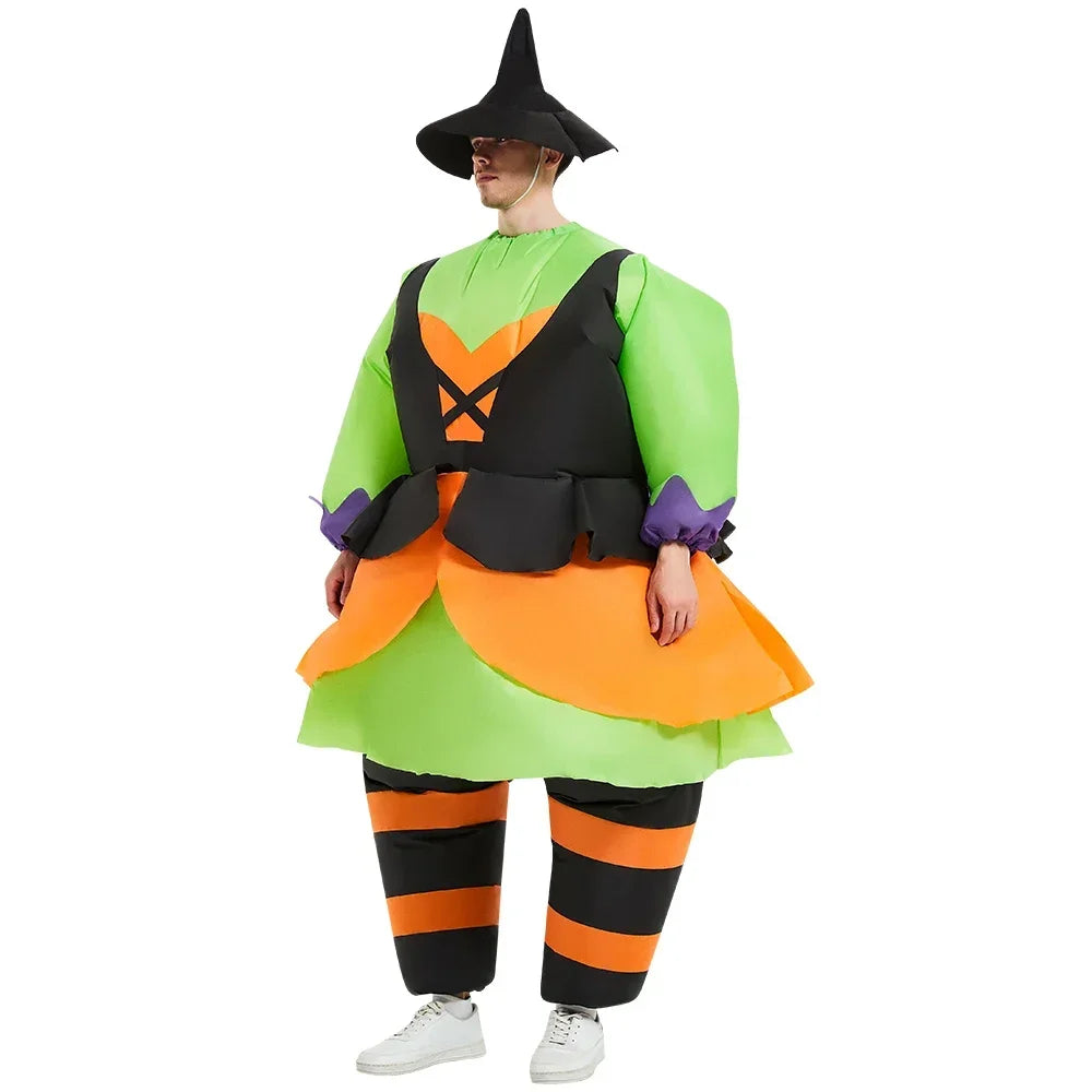 Inflatable Ghost, Vampire & Witch Costumes – Unisex Halloween Cosplay