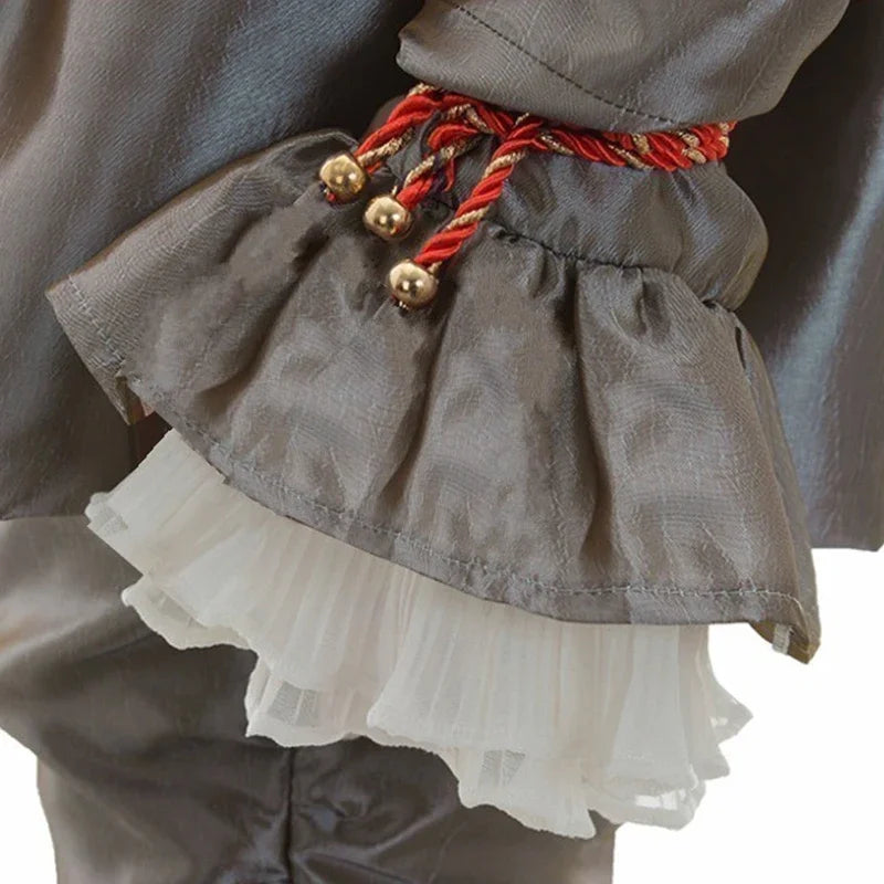 Pennywise Full Clown Costume – IT Movie Halloween Outfit with Mask