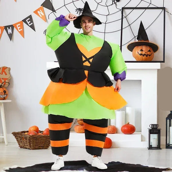 Inflatable Ghost, Vampire & Witch Costumes – Unisex Halloween Cosplay