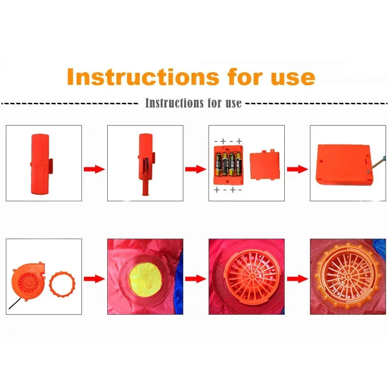 Inflatable Ghost, Vampire & Witch Costumes – Unisex Halloween Cosplay