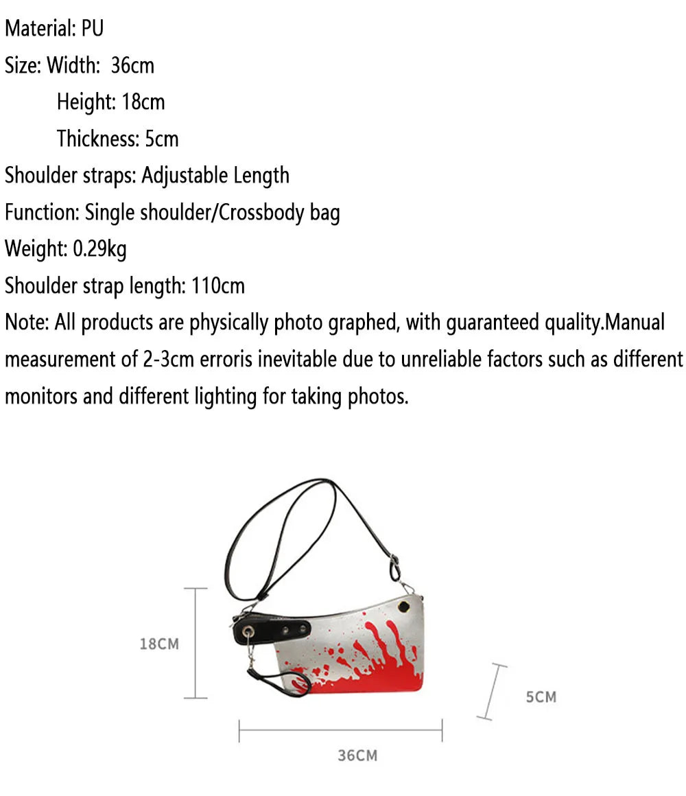 Product size information and color options displayed on a white background